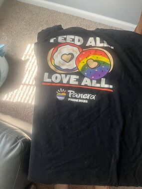 Panerai Black Pride shirt with Rainbow Donut Pride Design
